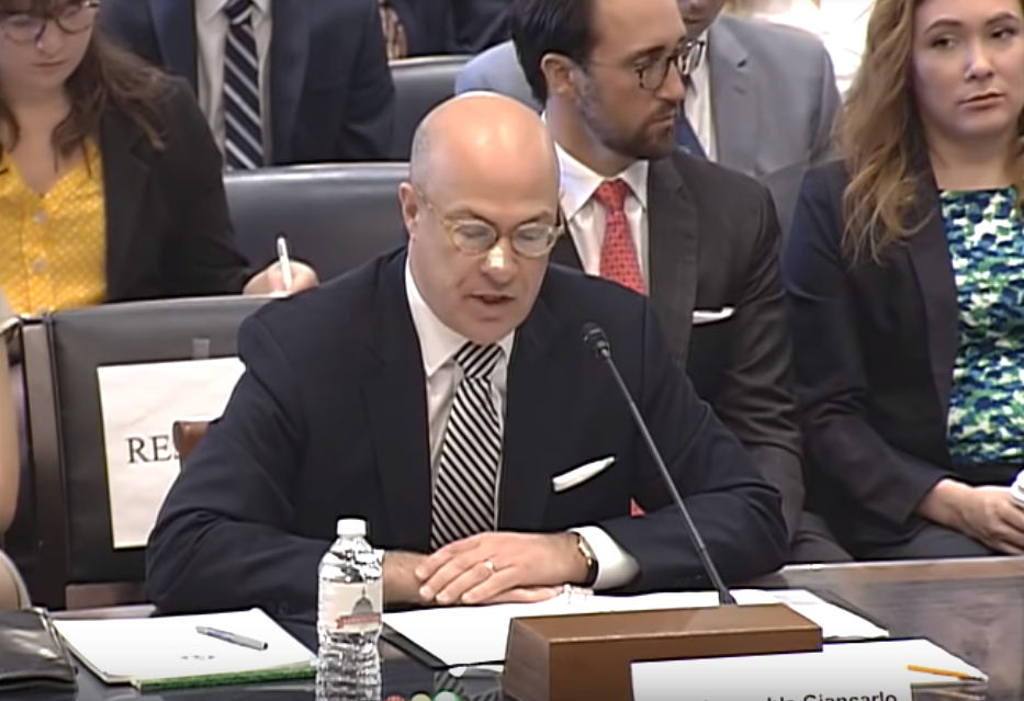CFTC Chair Giancarlo Says Institutional Investors Will Help Crypto 'Mature'
